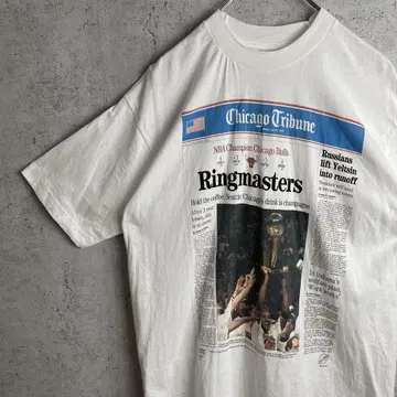 90년대 시카고 불스 챔피온 티셔츠 NBA 구제 의류