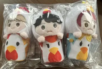 MGA 변신! 가라아게쿤 봉제 인형 키체인 3종 세트