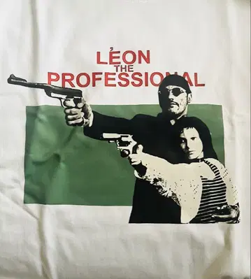 LEON 영화 레온 티셔츠 장 르노 나탈리 포트만 마틸다 레어