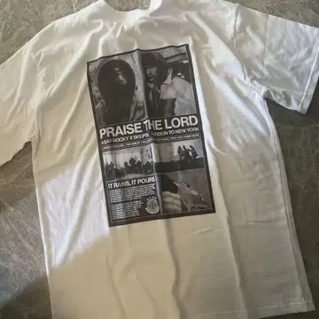 A$AP ROCKY X SKEPTA 티셔츠 XL