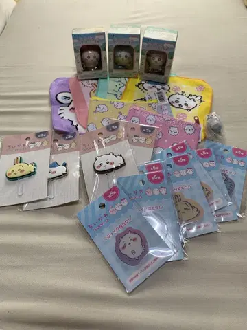새상품! 작고 귀여운 도루 2개와 치이카와 (먼작귀) 묶음 판매