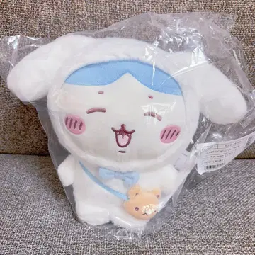 치이카와 산리오 콜라보 굿즈 하치와레 시나모롤 봉제 인형