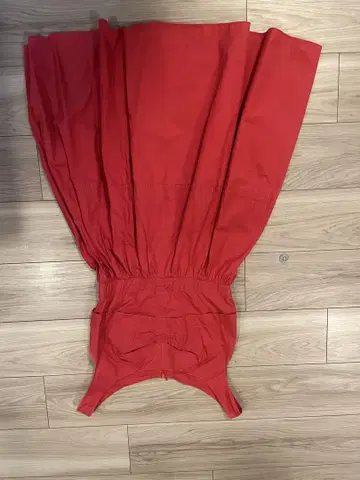 CARVEN 슬리브리스 플레어 원피스
