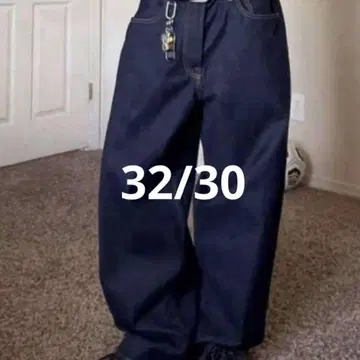 Gap 슈퍼 배기 데님 32/30