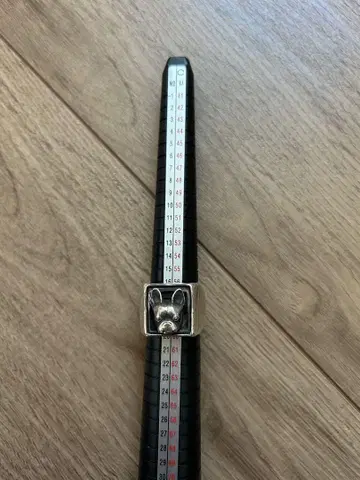 엠즈 컬렉션 프렌치 불독 실버 반지