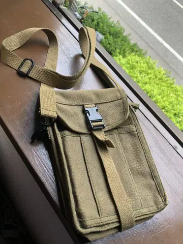 밀리터리 숄더 백 목걸이