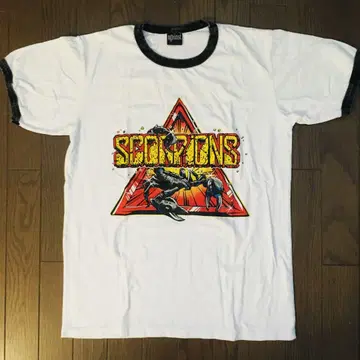 스콜피온스 SCORPIONS L 링거 밴딩 티셔츠 락 티셔츠