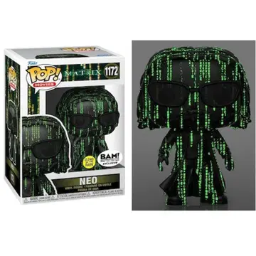 Funko Pop '매트릭스: 리저렉션' 네오 [글로우 버전]