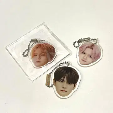 TREASURE 요시 얼굴 아크링 키링 캡슐 토이