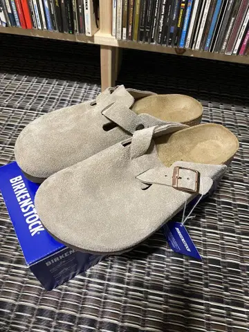 BIRKENSTOCK Boston Taupe 사이즈 40 (26cm)