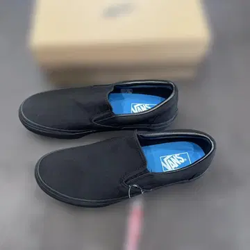VANS 블랙 슬립온