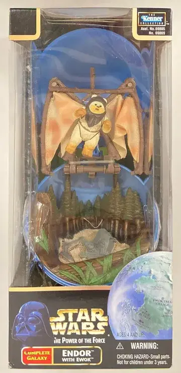 KENNER COMPLETE 갤럭시 엔도르 WITH EWOK 3.5 인치