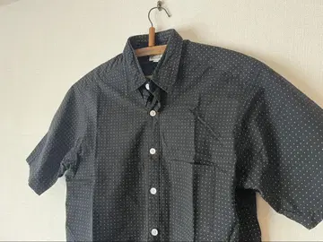 Steven Alan 스티븐 앨런 반팔 셔츠 도트 무늬 L