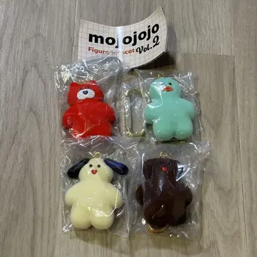 mojojojo 피규어 마스코트 Vol.2 전 4종 세트 가챠