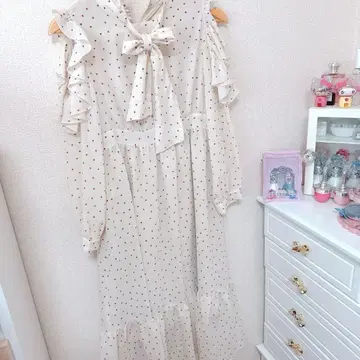 evelyn 하트 무늬 원피스