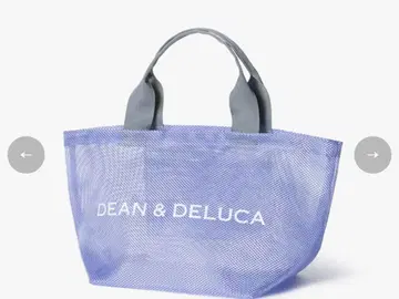DEAN & DELUCA 메쉬 토트백 S 라일락