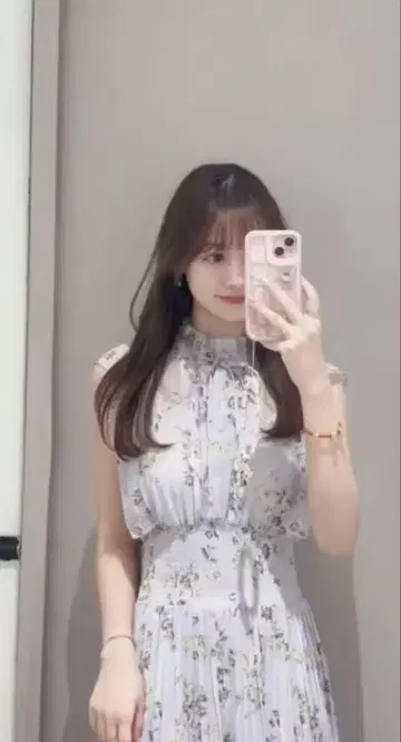 SNIDEL 스나이델 Sustainable 20주년 프린트 원피스