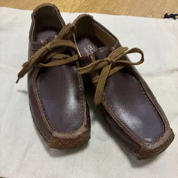 새상품급 CLARKS 브라운 나탈리 신발 UK4 23cm