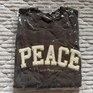PEACE LIVE TOUR 2023 티셔츠 다크 브라운
