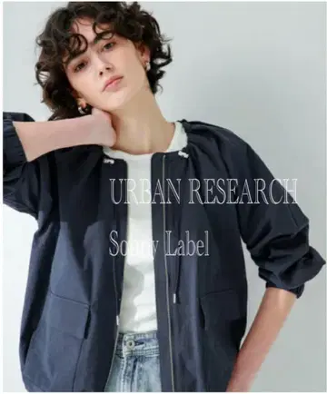 URBAN RESEARCH Sonny Label 개더 블루종 새상품급