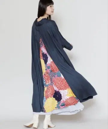 와모노와 카야 하나자키 하치카케 원피스 새상품