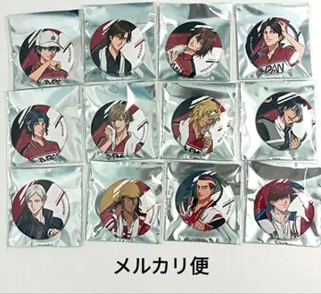 신 테니스의 왕자님 TSUTAYA 인터벌 캔뱃지 12개 노멀 컴프