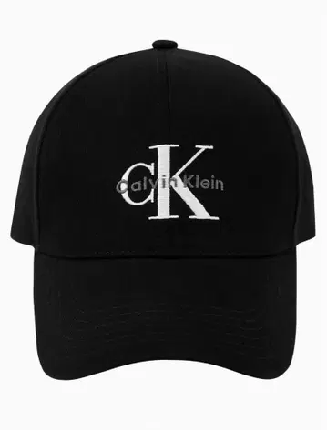 캘빈클라인 CalvinKlein 캡 자수 로고 블랙
