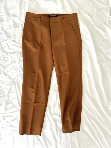 ZARA WOMAN 브라운 슬랙스 34 사이즈