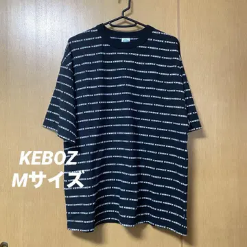 KEBOZ 티셔츠 보더 "M" 블랙 검정 여름 케보즈 TEE