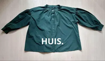 HUIS. 벌룬 슬리브 와이드 블라우스 엔슈 오리