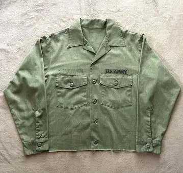 U.S.ARMY 유틸리티 셔츠 70년대~80년대 OG507 미군