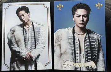 3대째 KINGDOM 추가 굿즈 토사카 히로오미 포토 카드 2종 세트