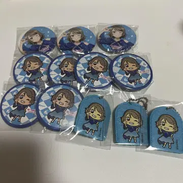 Aqours finale 캔뱃지 와타나베 요