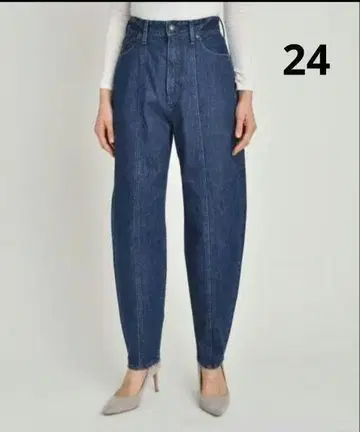 야누크 배럴 레그 데님 팬츠 24