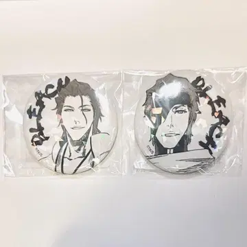 BLEACH 올스타 캔뱃지 네이비 나염 소우스케