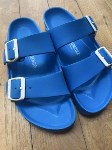 26 BIRKENSTOCK 애리조나 에바 샌들 블루