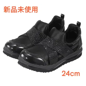 누디워크 스니커즈 스트레치 비쥬 크로스 벨트 24cm 신발