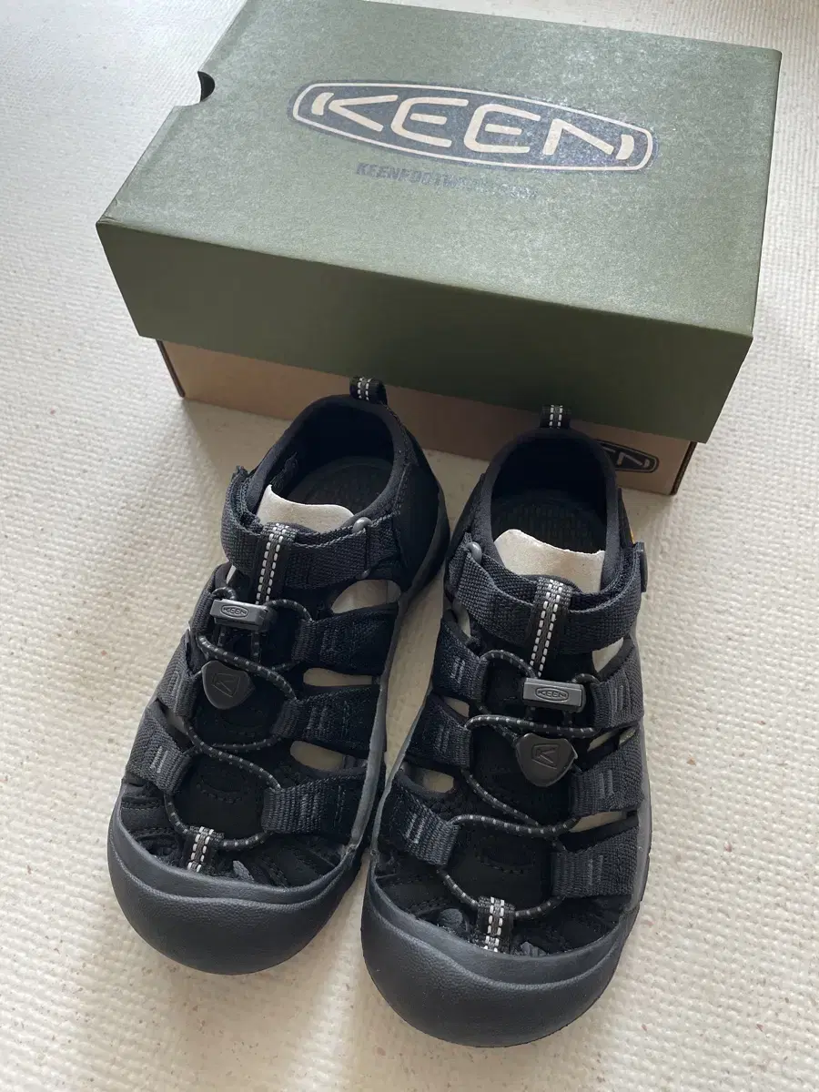 keen Key Kids Newport Black 235 (Adult women possible)