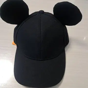 디즈니 공식] 미키 마우스 귀도리 블랙 캡 54cm