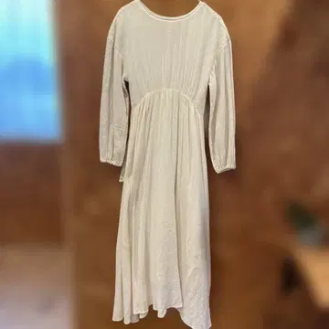 택 포함 새상품 room 306 백리본 코튼 원피스