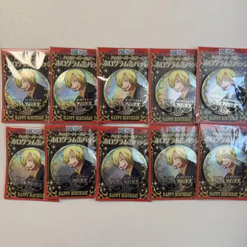 ONEPIECE 맥스트 상디 벌스데이 홀로그램 캔뱃지
