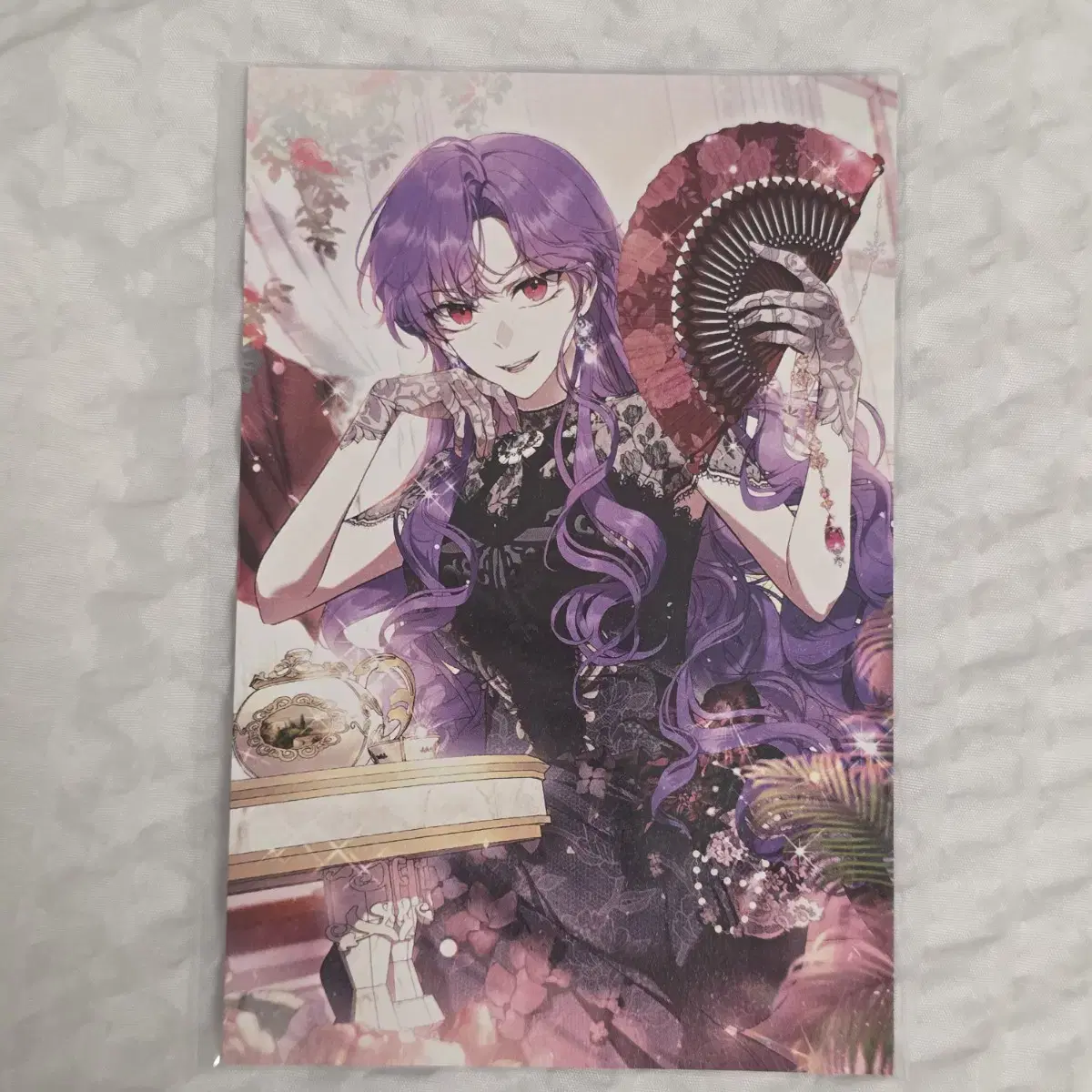 WTS) I'm an Evil Woman, so I'm Comfortable and Happy, you know? Arctic Fox Store pre-order benefit postcard
