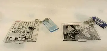 명탐정 코난 공식 앱 아크릴 키링 하기와라 치소루 루팡