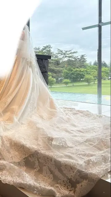 웨딩 베일 롱