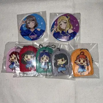 Aqours 피날레 상품 판매 가챠 캔 배지 등 [와타나베 요 등]