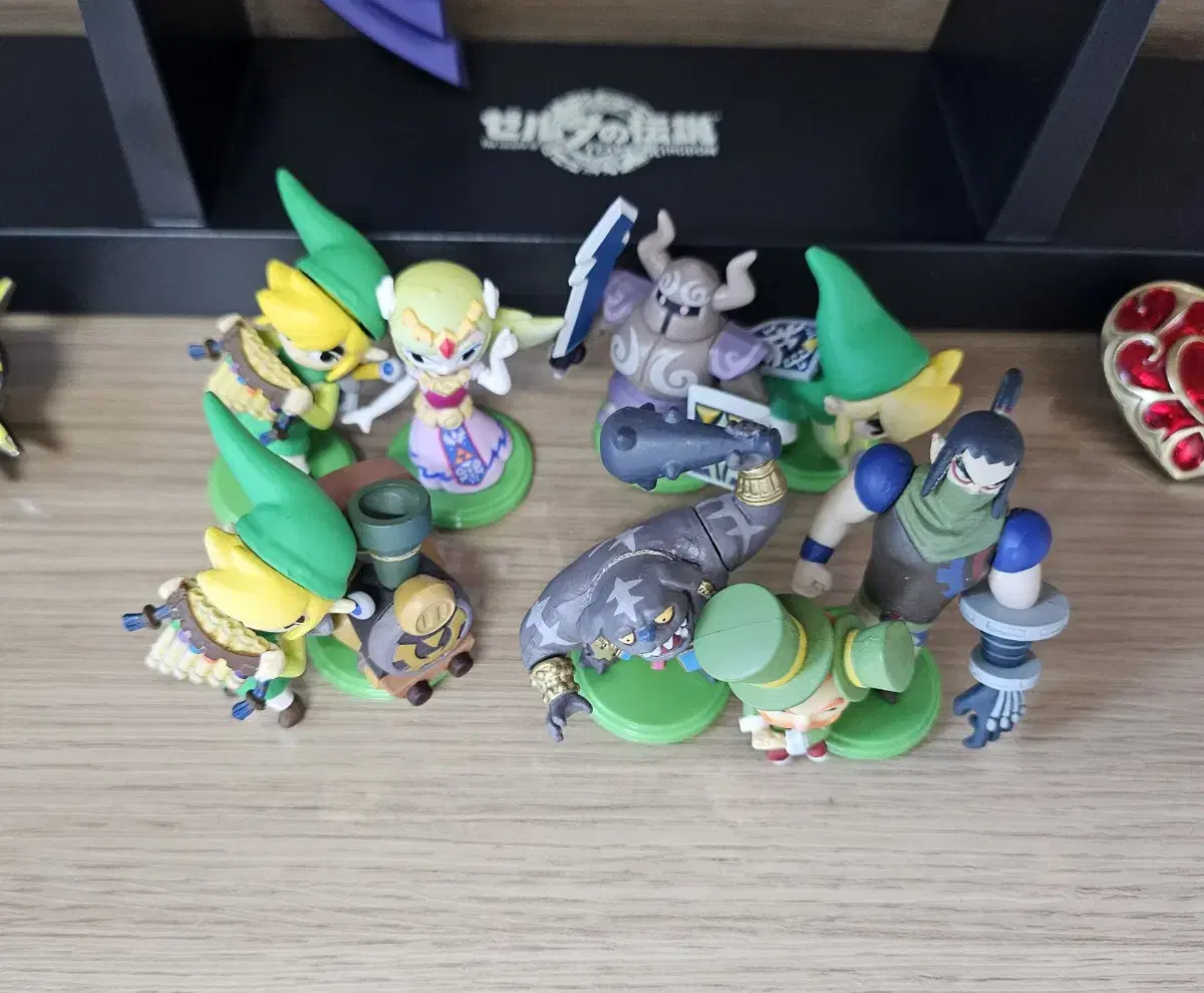 The Legend of Zelda: Spirit Tracks Choco Egg Gacha Figures, 9 Types in Bulk