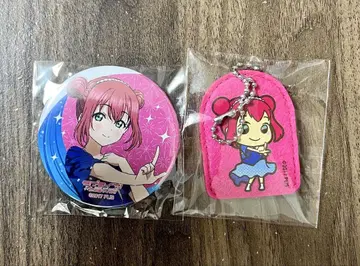 쿠로사와 루비 캔뱃지 펠트 키링 가챠 러브 라이브 Aqours