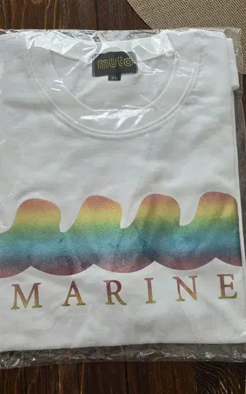 미사용 새상품 muta XL 티셔츠 MARINE 디자인