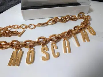 H&M 모스키노 골드 도금 벨트 T25062303