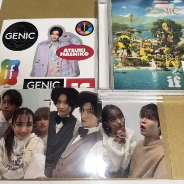 GENIC if 마시코 아츠키 스티커 트레이딩 카드 세트
